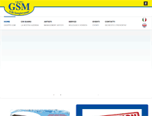 Tablet Screenshot of gsmspettacoli.com